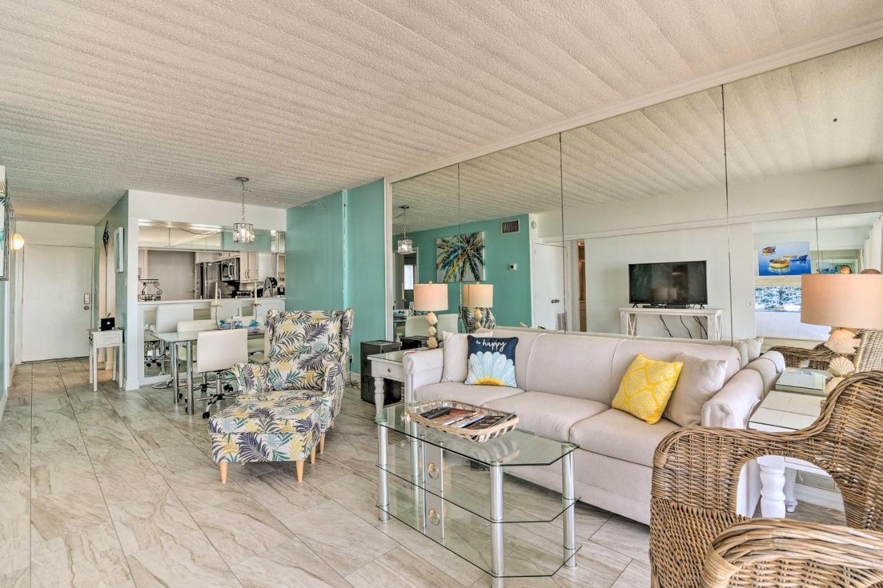 Galveston Oceanfront Condo With Balcony And View! Екстериор снимка