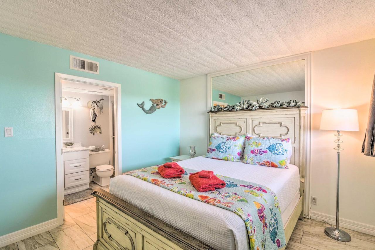 Galveston Oceanfront Condo With Balcony And View! Екстериор снимка