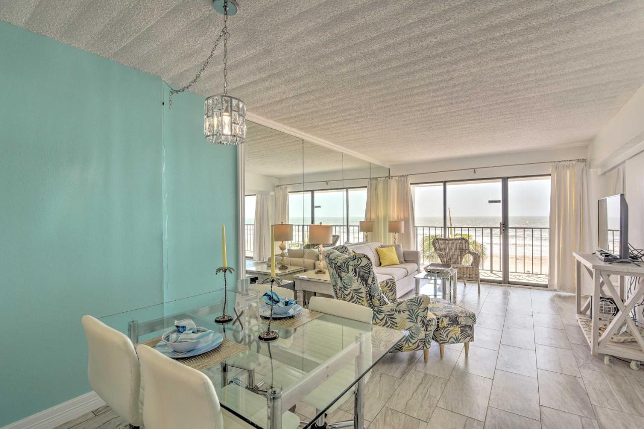 Galveston Oceanfront Condo With Balcony And View! Екстериор снимка