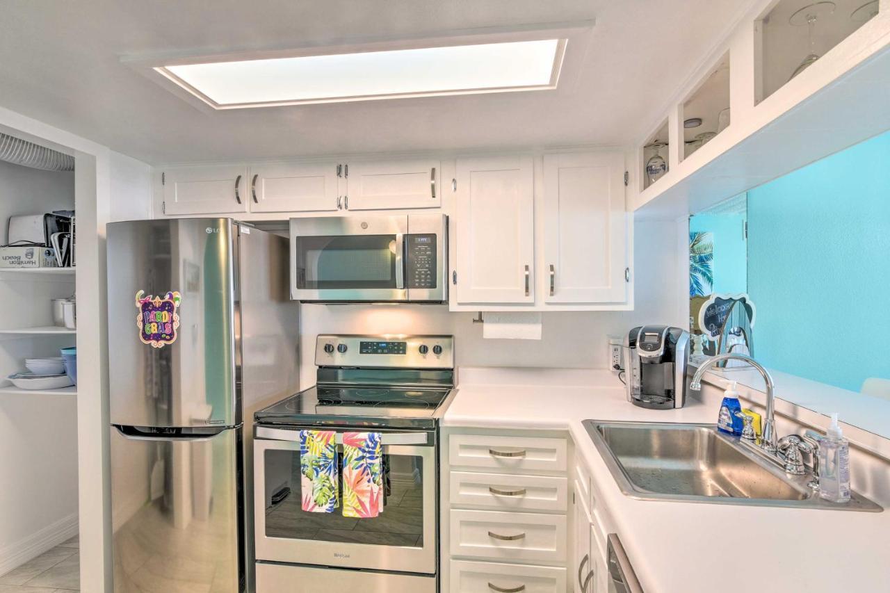Galveston Oceanfront Condo With Balcony And View! Екстериор снимка