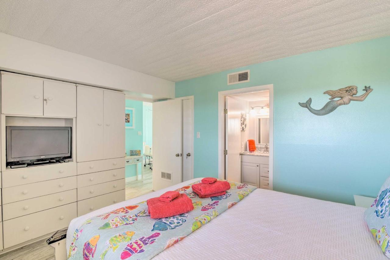 Galveston Oceanfront Condo With Balcony And View! Екстериор снимка
